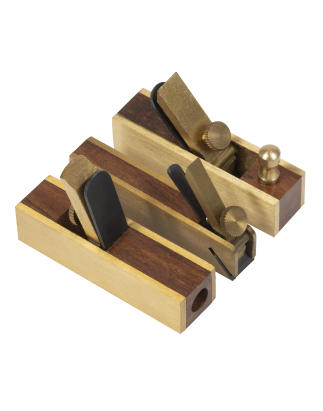 Mini Brass Plane Set 3pc