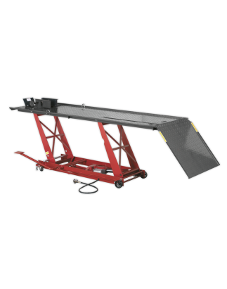 Air/Hydraulic Motorcycle Lift 454kg Capacity