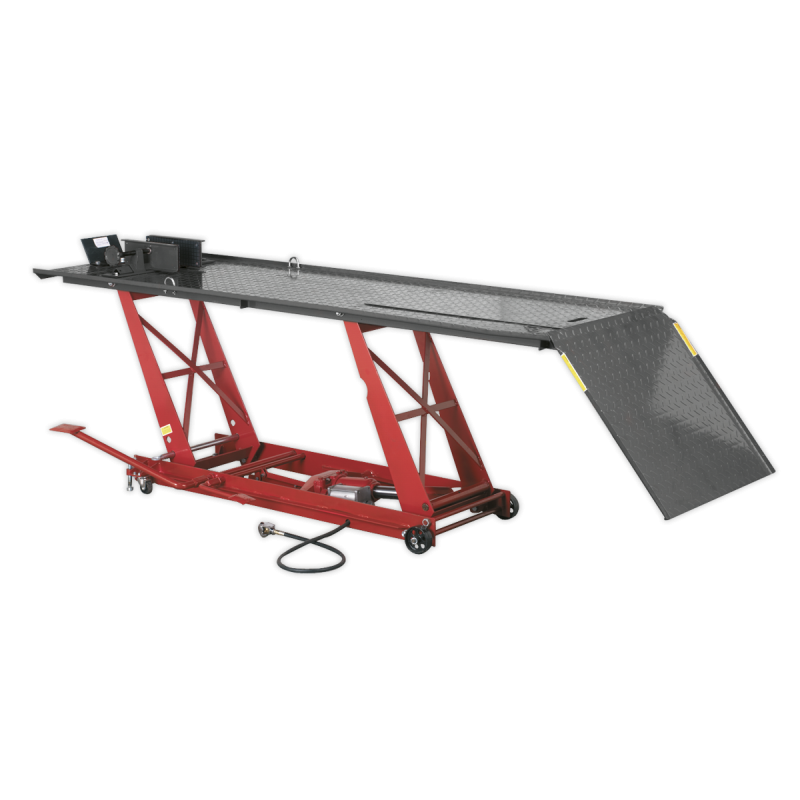 Air/Hydraulic Motorcycle Lift 454kg Capacity