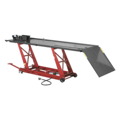 Air/Hydraulic Motorcycle Lift 454kg Capacity