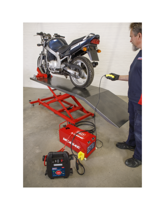 12V Electro/Hydraulic Motorcycle Lift 450kg Capacity