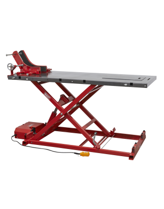 Heavy-Duty Electro/Hydraulic Motorcycle Lift 680kg Capacity