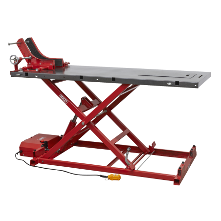 Heavy-Duty Electro/Hydraulic Motorcycle Lift 680kg Capacity