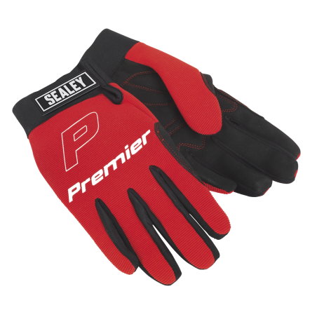 Premier Mechanic's Gloves Padded Palm - Large Pair