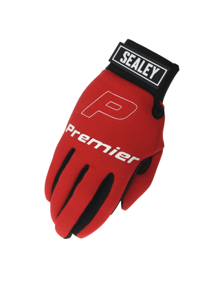 Premier Mechanic's Gloves Padded Palm - Large Pair