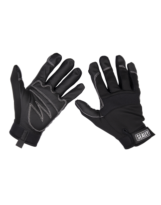 Premier Light Palm Tactouch Mechanic's Gloves - Large