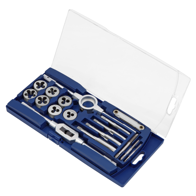 Metric Tap & Die Set 17pc