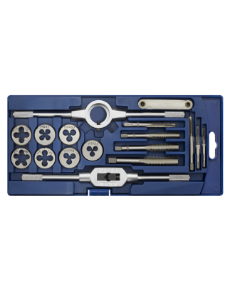 Metric Tap & Die Set 17pc