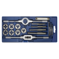 Metric Tap & Die Set 17pc