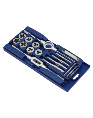 Metric Tap & Die Set 17pc