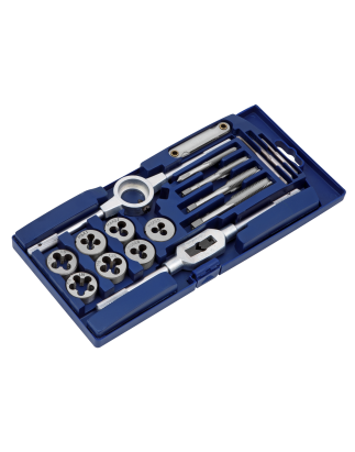 Metric Tap & Die Set 17pc