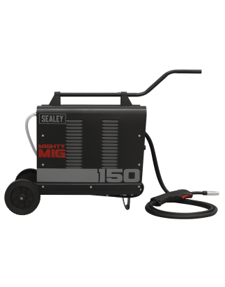 Professional Gas/Gasless MIG Welder 150A 230V