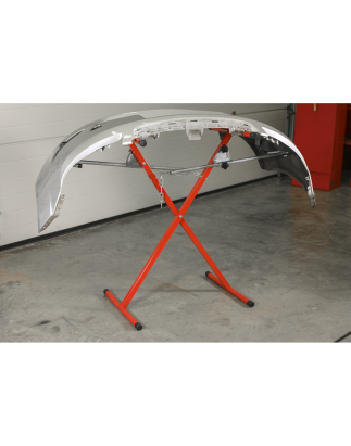 Folding Bumper/Panel Stand