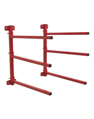 Wall Mounting Folding Bumper Rack