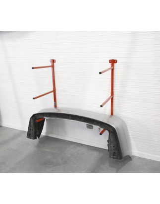 Wall Mounting Folding Bumper Rack