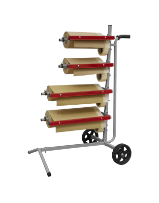 Masking Paper Dispenser Tree 2 x 300mm & 2 x 450mm Rolls