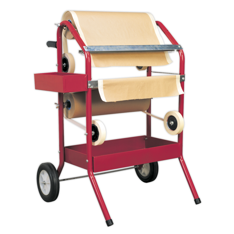 Masking Paper Dispenser Trolley 2 x 450mm Rolls