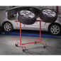 Alloy Wheel Painting/Repair Stand 4 Wheel Capacity