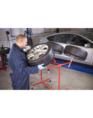 Support de peinture/réparation de roues en alliage, capacité des 4 roues