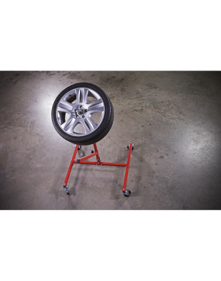 Alloy Wheel Painting/Repair Stand Single Wheel Capacity