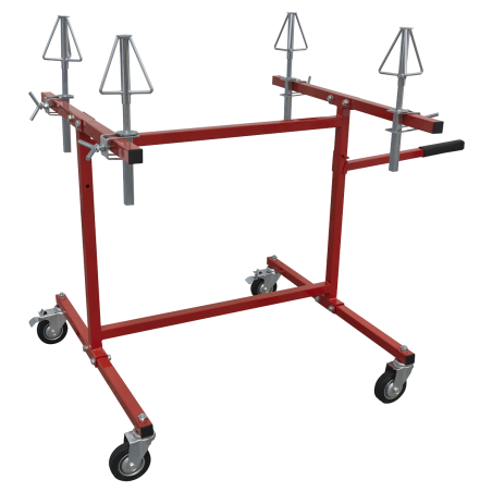 Alloy Wheel Repair/Painting Stand 4 Wheel Capacity