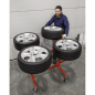 Alloy Wheel Repair/Painting Stand 4 Wheel Capacity