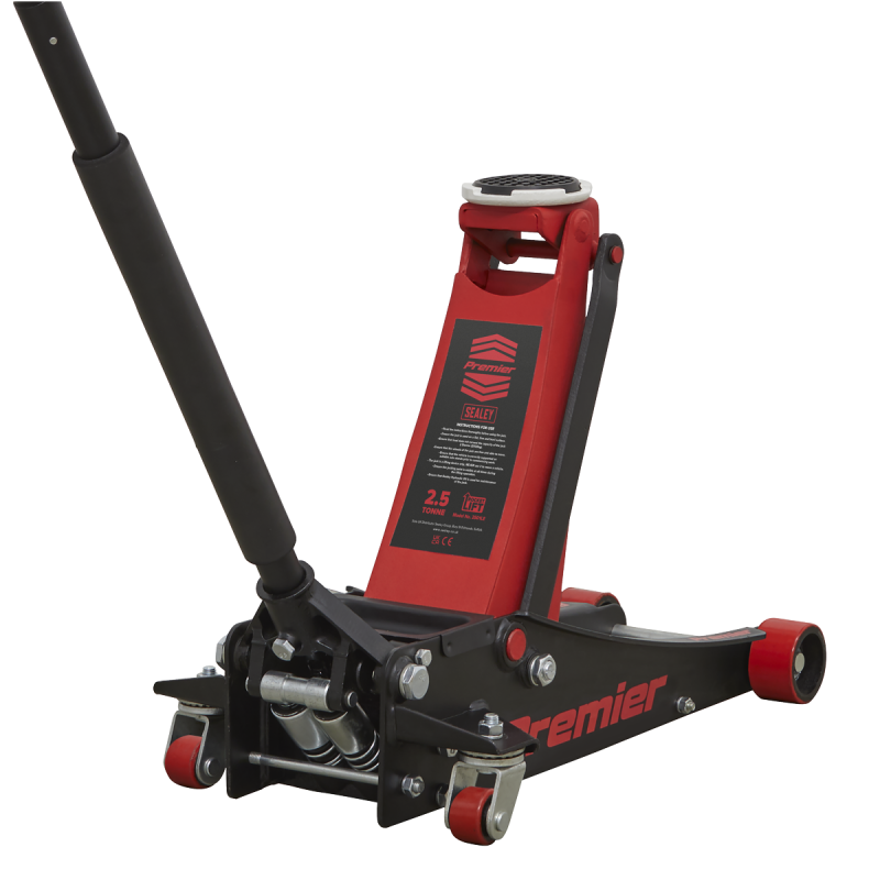 Premier Low Profile Trolley Jack with Rocket Lift 2.5 Tonne