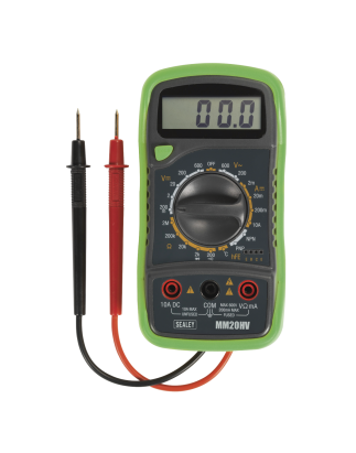 Digital Multimeter 8-Function with Thermocouple Hi-Vis