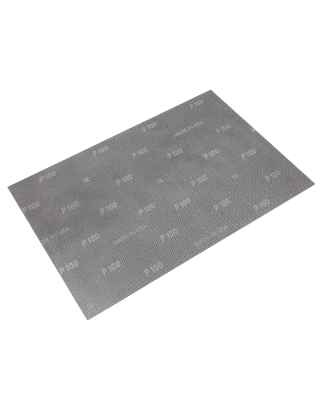 Mesh Orbital Screen Sheets 12 x 18" 100Grit - Pack of 10