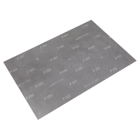 Mesh Orbital Screen Sheets 12 x 18" 100Grit - Pack of 10