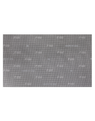 Mesh Orbital Screen Sheets 12 x 18" 100Grit - Pack of 10