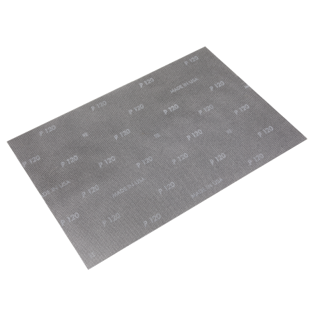 Mesh Orbital Screen Sheets 12 x 18" 120Grit - Pack of 10