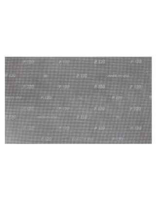 Mesh Orbital Screen Sheets 12 x 18" 120Grit - Pack of 10