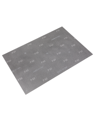 Mesh Orbital Screen Sheets 12 x 18" 60Grit - Pack of 10