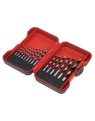 Brad Point Wood Drill Bit Set 15pc