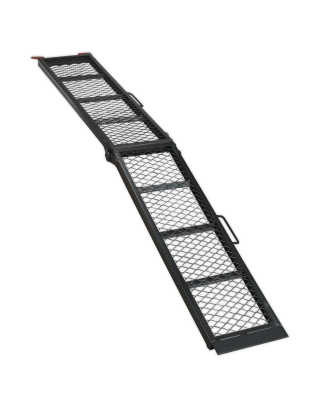 Steel Mesh Folding Loading Ramp 360kg Capacity