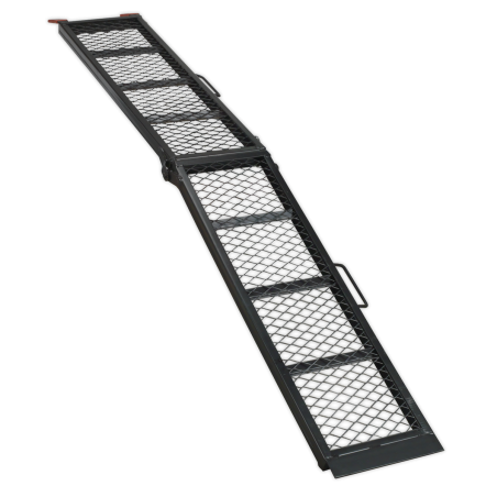 Steel Mesh Folding Loading Ramp 360kg Capacity