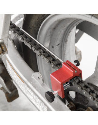 Motorcycle Chain Alignment Tool