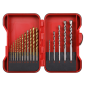 HSS/Masonry Drill Bit Set 17pc