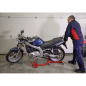 Support latéral de roue arrière de moto, type Dolly