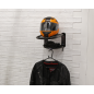 Rangement pour casque et équipement de moto