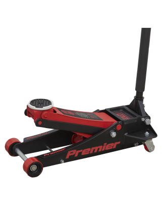 Premier Low Profile Trolley Jack with Rocket Lift 2.5 Tonne