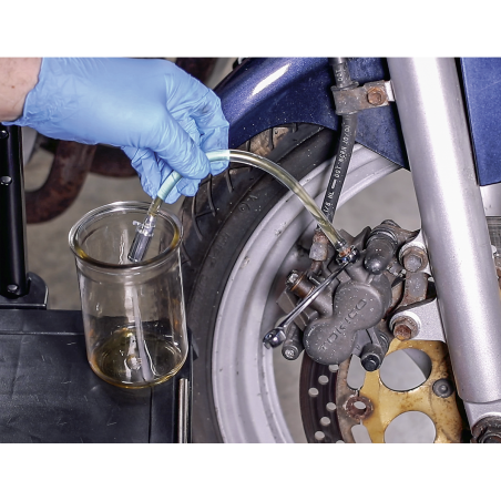 Motorcycle Brake Bleeder - Weighted