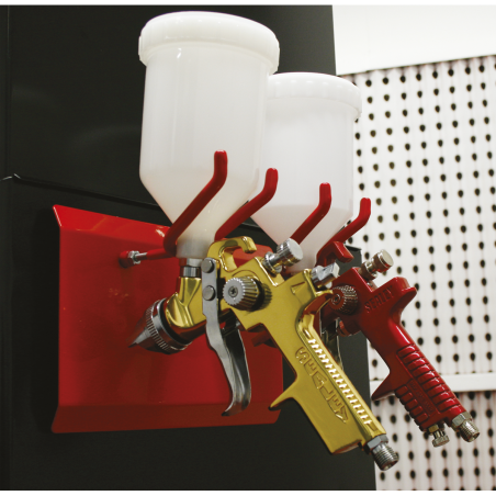 Magnetic 2 Gun Spray Gun Holder