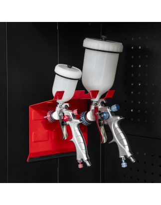 Magnetic 2 Gun Spray Gun Holder