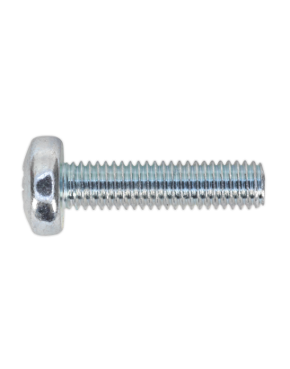 Machine Screw M5 x 20mm Pan Head Pozi Zinc Pack of 100