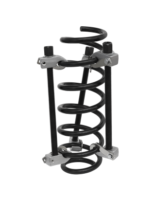 Coil Spring Compressor 1200kg 3pc with Safety Hooks