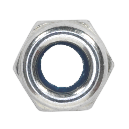 Nylon Locknut M4 Zinc Pack of 100