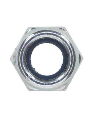 Nylon Locknut M6 Zinc Pack of 100