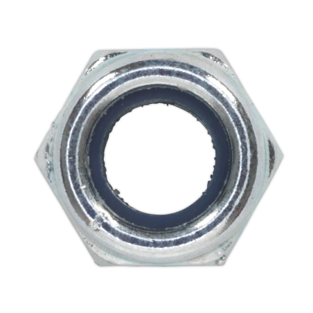 Nylon Locknut M6 Zinc Pack of 100